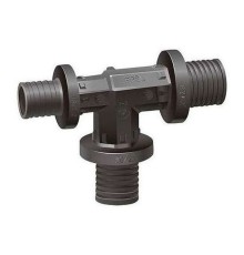 Тройник VARMEGA Slide-fit переходной, 25×16×25, аксиальный, PPSU, VM50511
