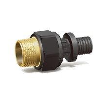 Муфта VARMEGA Slide-fit НР 16х1/2, PPSU/латунь, VM51201 Муфта VARMEGA Slide-fit НР 16х1/2, PPSU/латунь, VM51201