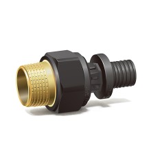 Муфта VARMEGA Slide-fit НР 16х1/2, PPSU/латунь, VM51201