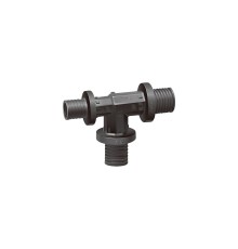 Тройник VARMEGA Slide-fit переходной, 20×20×16, аксиальный, PPSU, VM50505 Тройник VARMEGA Slide-fit переходной, 20×20×16, аксиальный, PPSU, VM50505