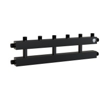 Коллектор Royal Thermo на 3 (4) отопительных контура, Ду 25 с кронштейнами