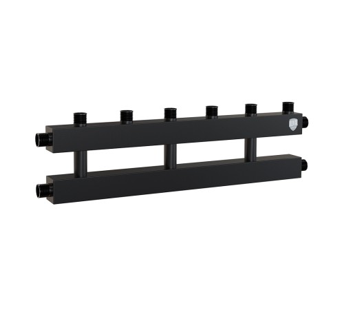 Коллектор Royal Thermo на 3 (4) отопительных контура, Ду 25 с кронштейнами