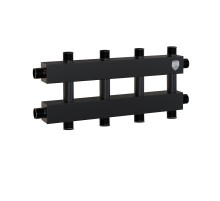 Коллектор Royal Thermo на 4-5 выходов (вверх-вниз), Ду 25 с кронштейнами