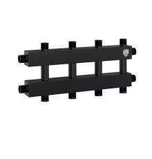 Коллектор Royal Thermo на 4-5 выходов (вверх-вниз), Ду 25 с кронштейнами Коллектор Royal Thermo на 4-5 выходов (вверх-вниз), Ду 25 с кронштейнами