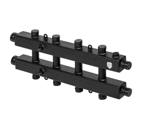 Коллектор Royal Thermo на 4 (5) отопительных контуров (сверху/снизу/сбоку) с кронштейнами