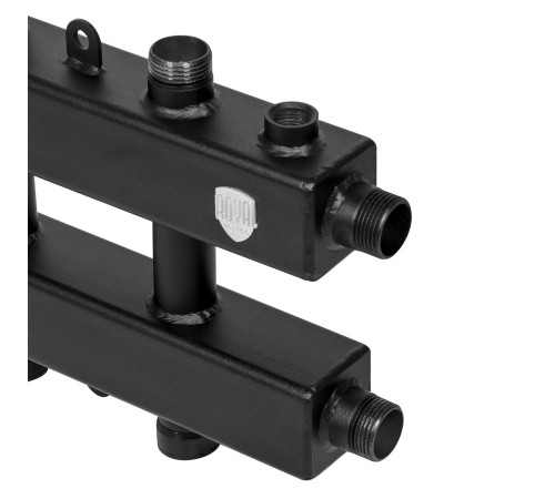 Коллектор Royal Thermo на 4 (5) отопительных контуров (сверху/снизу/сбоку) с кронштейнами