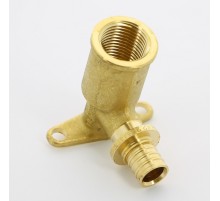 Водорозетка Uni-Fitt аксиальная 16х1/2quot;, h 55 мм