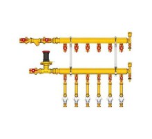 Узел коллекторный Giacomini отопления этажный, подкл. тип B3 (D2) 1quot; x 3/4quot; / 3, GE553Y453 Узел коллекторный Giacomini отопления этажный, подкл. тип B3 (D2) 1quot; x 3/4quot; / 3, GE553Y453