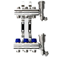 Группа коллекторная РИДАН FHF-7R set: коллектор + кронштейн + торцевая секция Группа коллекторная РИДАН FHF-7R set: коллектор + кронштейн + торцевая секция