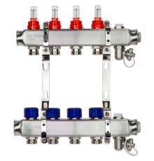 Комплект коллекторов РИДАН SSM-10RF set с расход.,кроншт.,руч.воздух.,слив.кран. и торц.заглуш. Комплект коллекторов РИДАН SSM-10RF set с расход.,кроншт.,руч.воздух.,слив.кран. и торц.заглуш.