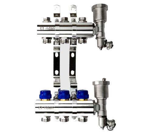 Комплект коллекторов РИДАН FHF-4R set коллектор+кроншт+торц.секц