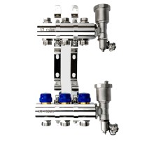 Группа коллекторная РИДАН FHF-12R set: коллектор + кронштейн + торцевая секция Группа коллекторная РИДАН FHF-12R set: коллектор + кронштейн + торцевая секция