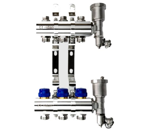 Комплект коллекторов РИДАН FHF-5R set коллектор+кроншт+торц.секц Комплект коллекторов РИДАН FHF-5R set коллектор+кроншт+торц.секц