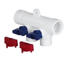 Коллектор TEBO бел. PP-R 40x20х5 вых. универсальный (2/8), арт. 030091274