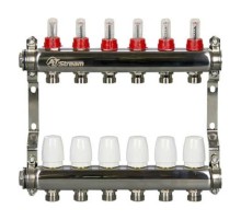 Группа коллекторная ALTSTREAM с расходомерами, сталь 1quot;х11х3/4quot;