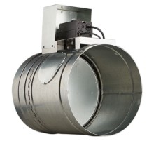 Клапан противопожарный SHUFT SHFDC-120-O-d125-EM24-0-0-0-0