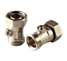 Клапаны Royal Thermo запорные нижнего подключения прямые раздельные 3/4х3/4ЕК (упак_2шт) Клапаны Royal Thermo запорные нижнего подключения прямые раздельные 3/4х3/4ЕК (упак_2шт)