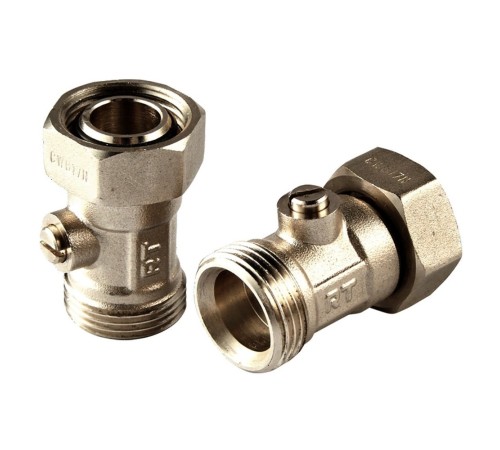 Клапаны Royal Thermo запорные нижнего подключения прямые раздельные 3/4х3/4ЕК (упак_2шт) Клапаны Royal Thermo запорные нижнего подключения прямые раздельные 3/4х3/4ЕК (упак_2шт)