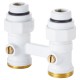 Узел нижнего подключения Royal Thermo прямой 1/2quot;х3/4quot; EK (белый)