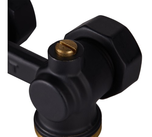 Узел нижнего подключения Royal Thermo угловой 1/2quot;х3/4quot; EK (черный) Узел нижнего подключения Royal Thermo угловой 1/2quot;х3/4quot; EK (черный)