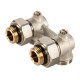 Узел нижнего подключения Royal Thermo угловой 1/2quot;х3/4quot;EK RTE 07.00002А