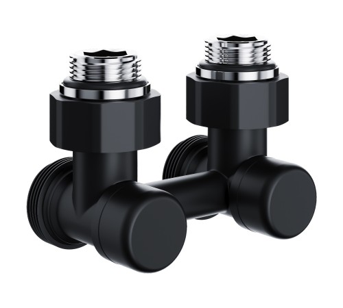 Узел нижнего подключения Royal Thermo Design угловой 1/2quot;х3/4quot; EK (черный) Узел нижнего подключения Royal Thermo Design угловой 1/2quot;х3/4quot; EK (черный)