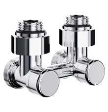 Узел нижнего подключения Royal Thermo Design угловой 1/2quot;х3/4quot; EK (хром)