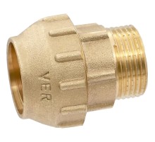 Муфта VIEIR для трубы ПНД S25x3/4quot;M (10) VER370