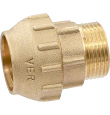 Муфта VIEIR для трубы ПНД S25x3/4quot;M (10) VER370