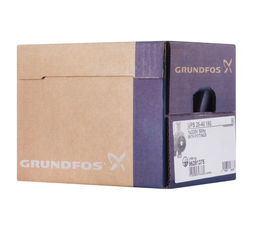 Насос циркуляционный Grundfos UPS 25-40 с гайками Насос циркуляционный Grundfos UPS 25-40 с гайками