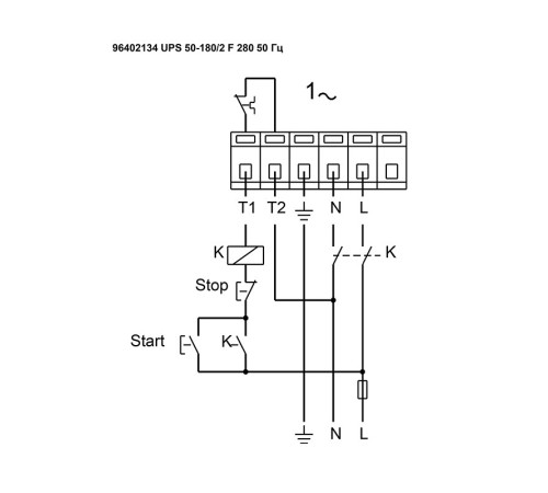 Насос циркуляционный Grundfos UPS 50-180 F (1х220) Насос циркуляционный Grundfos UPS 50-180 F (1х220)