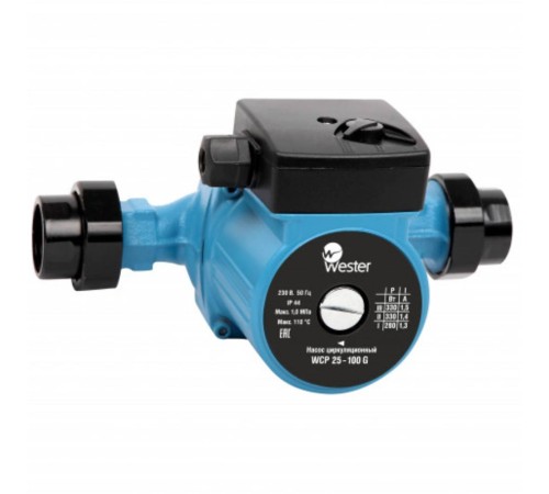 Насос циркуляционный Wester WCP 25-100G Насос циркуляционный Wester WCP 25-100G