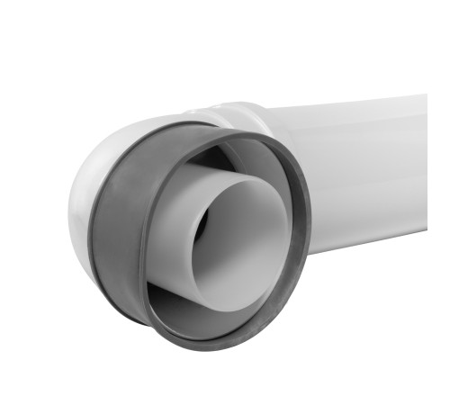 Комплект Royal Thermo: дымоход коаксиальный 60/100 универсальный, для конденсационных котлов Комплект Royal Thermo: дымоход коаксиальный 60/100 универсальный, для конденсационных котлов