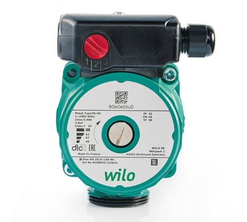 Насос циркуляционный WILO STAR-RS 25/6-130 Насос циркуляционный WILO STAR-RS 25/6-130