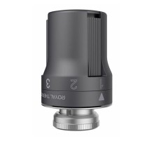 Термоголовка жидкостная Royal Thermo M30 x 1,5 черный Термоголовка жидкостная Royal Thermo M30 x 1,5 черный