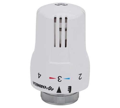 Головка термостатическая VARMEGA M30х1.5 без датчика белая VM11101 Головка термостатическая VARMEGA M30х1.5 без датчика белая VM11101