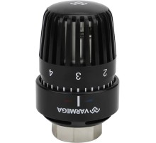 Головка термостатическая VARMEGA M30х1.5 без датчика черная VM11002 Головка термостатическая VARMEGA M30х1.5 без датчика черная VM11002