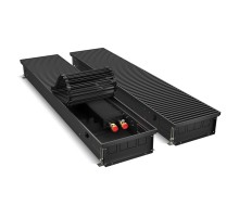 Конвектор внутрипольный Royal Thermo ATRIUM-110/250/2000-DG-U-BL