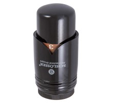 Термоголовка SCHLOSSER BRILLANT RAL 9005 M30x1,5 SH