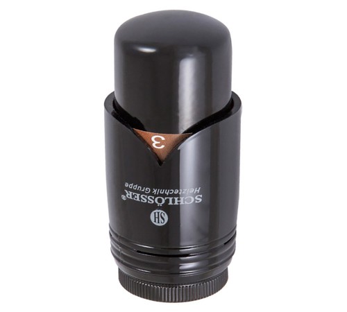 Термоголовка SCHLOSSER BRILLANT RAL 9005 M30x1,5 SH Термоголовка SCHLOSSER BRILLANT RAL 9005 M30x1,5 SH