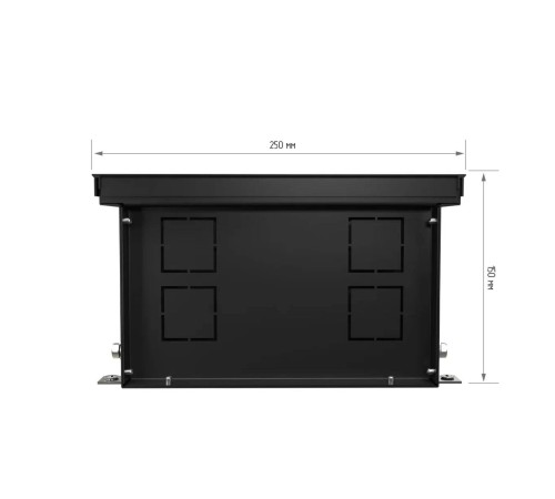 Конвектор внутрипольный Royal Thermo ATRIUM-150/250/1200-DG-U-BL