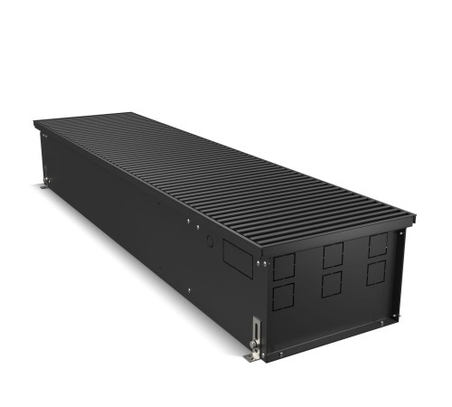 Конвектор внутрипольный Royal Thermo ATRIUM-190/300/2800-DG-U-BL