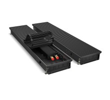 Конвектор внутрипольный Royal Thermo ATRIUM-90/250/2200-DG-U-BL