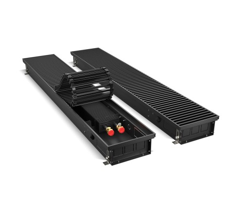 Конвектор внутрипольный Royal Thermo ATRIUM-90/200/2200-DG-U-BL