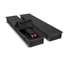 Конвектор внутрипольный Royal Thermo ATRIUM-110/250/1300-DG-U-BL