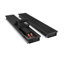 Конвектор внутрипольный Royal Thermo ATRIUM-75/200/2900-DG-U-BL