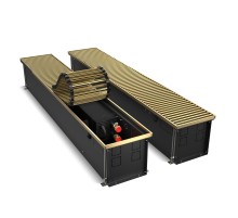 Конвектор внутрипольный Royal Thermo ATRIUM-190/200/2100-DG-U-AU