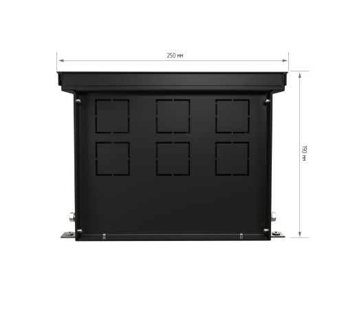 Конвектор внутрипольный Royal Thermo ATRIUM-190/250/1700-DG-U-LB