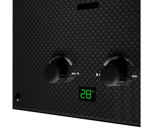 Колонка газовая Ballu GWH 10 Fiery Glass Carbon Колонка газовая Ballu GWH 10 Fiery Glass Carbon