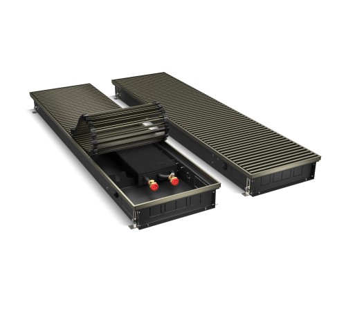 Конвектор внутрипольный Royal Thermo ATRIUM-90/300/2300-DG-U-DB